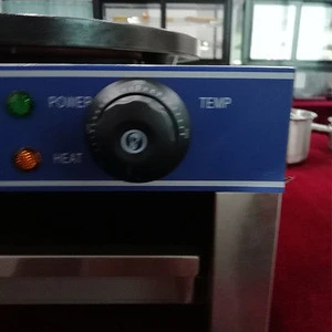 best design restaurants hotels fast food machine one  40cm plate electric countertop commercial crepe maker