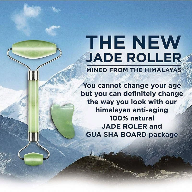 Best High Quality Private Label Original Crystal Body Massage Anti Aging Natural Rose Quartz Face Pink Jade Roller