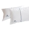 Best Selling good quality hotel linen pillow comfortable jacquard pillow