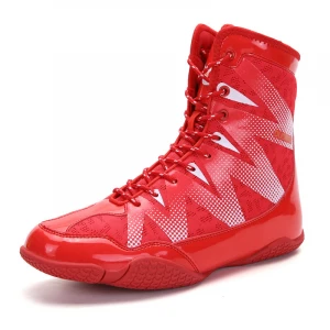 Best Selling Mesh Custom Gym Sport Professional Boots Boxing Shoes for Unisex