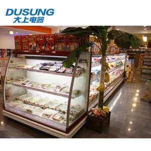 Best supermarket deep bottom commercial display freezer for sale