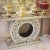 Import Bestseller Luxury Modern home decor rectangle wall crystal convex mirror with console table from China