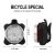 Import Bicycle accessory front headlight rear tail 3LED COB USB rechargeable bike light set bicycle light for road cycling safety from China