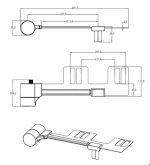 Bidet cold water one button bidet
