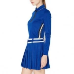 Blank tennis women golf wear sublimated dri fit tennis shirt