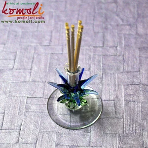 Boro Glass Hand Crafted Handmade home decorative toothpick holder