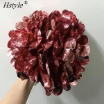 Bridal Shower Party Supplies Rose Gold Metallic Foil Tissue Paper Pom Poms For Wedding Birthday DIY Decoration SET754