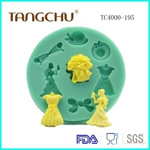 Bride &amp;Bouquet Flowers Silicone Moulds Cake Decoration Tools Baking MoldNew Design Wholesale For Amazon Online Shop China