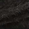 Brushed weft custom knit tweed clothes fabric color 100 polyester