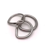 BT-900 6*40mm Latest Arrival Rigging Hardware Stainless Steel 316 Heavy Duty Metal Welded D Ring