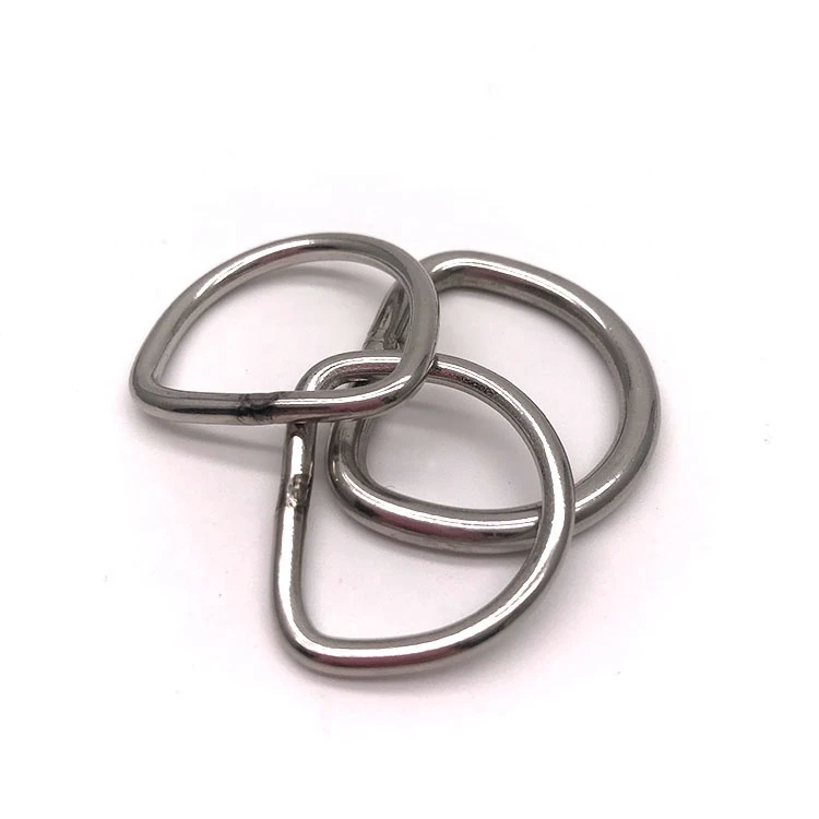 BT-900 6*40mm Latest Arrival Rigging Hardware Stainless Steel 316 Heavy Duty Metal Welded D Ring