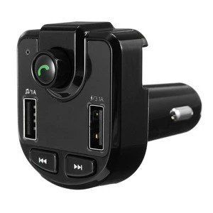 BT36 Dual USB Car Charger Wireless Bluetooth Car Kit Handfree FM Transmitter MP3 Car Kit
