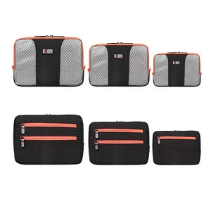 BUBM Travel Personal Digital Organizer Bag Electronics Accessories Bag