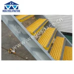 Cage ladder , with high strength, corrosive resistance stair metal used