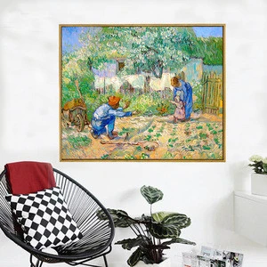 canvas art paint by numbers/modern oil interior wall painting