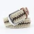 Import Canvas Elastic Belts Stretch Braided Fabric Belt Weave Pin Buckles Colorful Woven Belts from China