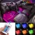 Import Car LED Strip Light 36 LED DC 12V Multicolor Car Interior Lights LED Under Dash Lighting Waterproof Kit with Wireless Remol from China