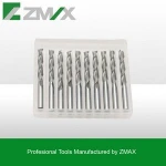 Carbide end mill machine tool double flute milling cutter for CNC Machine mill end