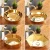 Import Ceramic golden goose golden rose basin bathroom from China