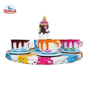 Charming Coffee Cup Rides New Amusement Coffee Cup Park Equipment