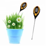 Cheap 4 In 1 Digital Soil PH Meter Tester LCD Temperature Sunlight PH Soil Moisture meter Tester for Garden Plants and awns
