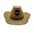 Import Cheap adjustable drawstring decorate paper straw curved brim kids cowboy hats from China