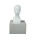 Import Cheap custom human hair bald wig display white fiberglass female mannequin head for hat from China