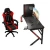 Import Cheap gaming desk pc gaming rgb light desk LED rgb gaming desk table from China