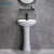 Import Cheap modern floor standing white hotel lavatory sanitary ware bathroom ceramic hand wash pedestal sink basin with pedestal from China