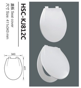 Cheap PP Ceramic Toilet Seat Cover HSC-812C From China North