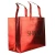 Import Cheap Price Gold Metallic Non Woven Shopping Bag Package Rose Gold Laser Bag from China