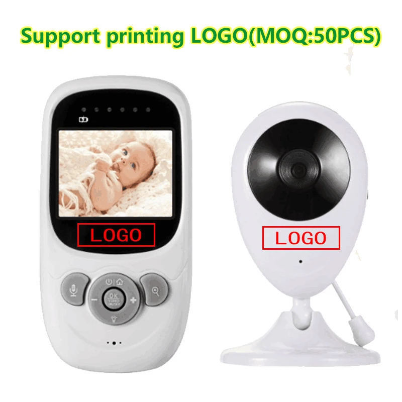 Cheap Wifi Baby Monitor Camera Infant 2.4 Inch LCD Display Night Vision Wireless Babysitter Two Way Audio Baby Video Monitor
