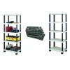 Cheapest universal stacking racks & shelves Indestructo shelves used to market Large Reinforced Storage pharmacy shelves