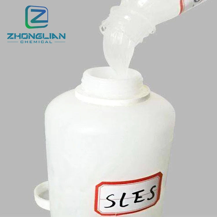China chemical hs code 34021100 Sodium Lauryl Ether Sulphate sles70%