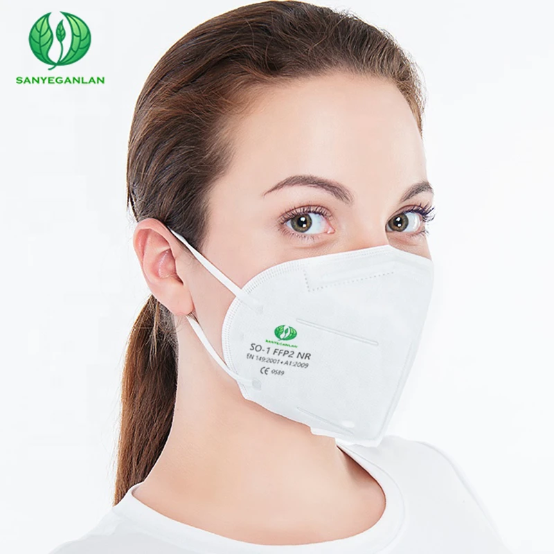 China EN149 FFP2 Particulate respirator Disposable Protective Masks pm2.5 n95mask , Kn95 mask CE ffp2