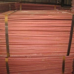 China factory cheap price ready goods copper cathode 99.99% purity