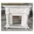 China  factory  fireplace white marble good quality competitive price