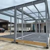 China Industrial Steel Structure Building Prefabricated Hall Prefab Steel warehouse Structure 4S Showroom