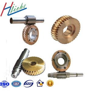 China Manufacturer Steel/Brass Worm Gear And Worm Wheel with ISO9001 quality