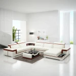 China Online Shopping New 2020 Top Grain Leisure Leather Living Room Furniture