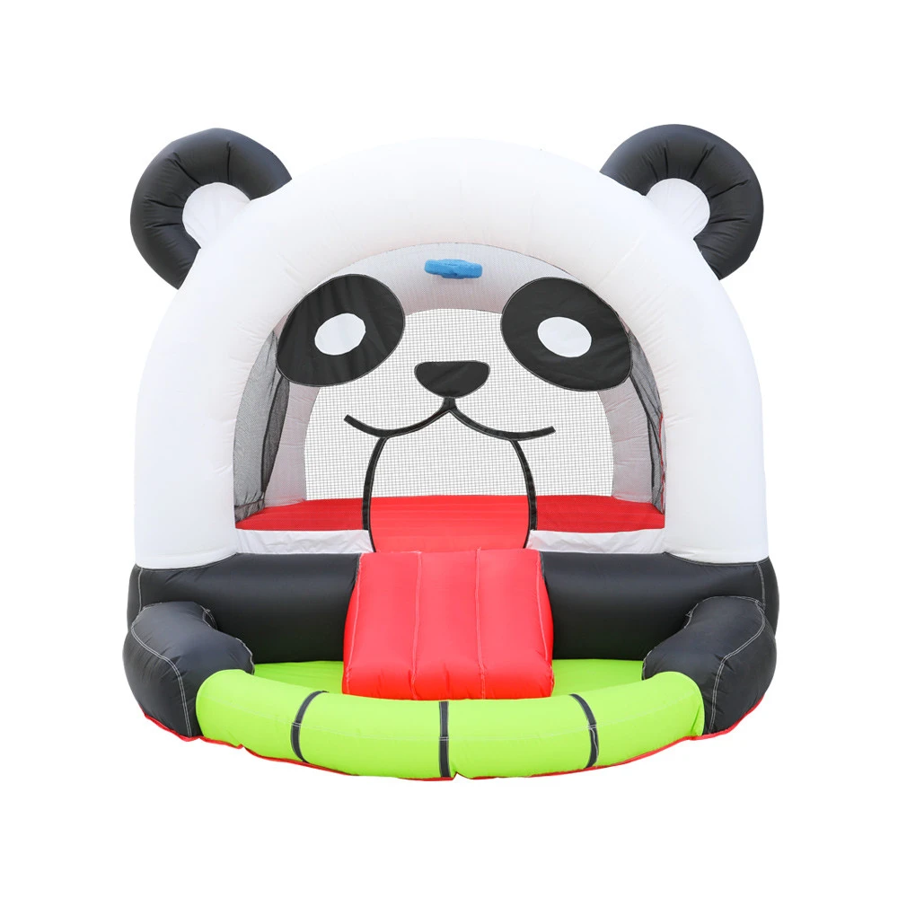 China panda high quality black bounce bouncy house inflatable bouncy castles