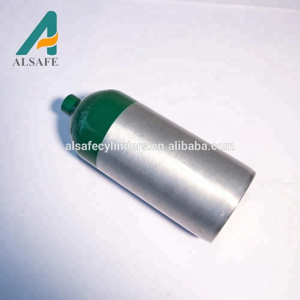 China  Portable mini aluminum medical oxygen cylinder