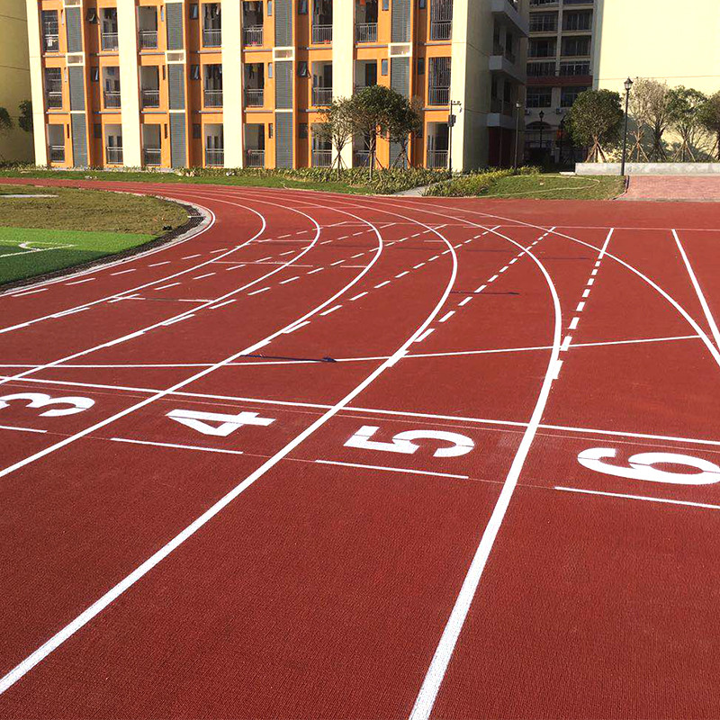Buy China Prefabricated Rubber Running Track For Stadium School ...