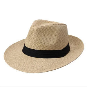 Chinese Cheap paper straw cowboy hats boater hats straw hat