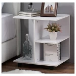 Chinese E-commerce Manufacturers Wholesale Price Fashion Creative Style Home Bedroom Bedside Cabinet Open Shelf Storage Cabinet