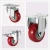 Import Chinese factory produces industrial brake wheel, 4 inch nylon casters. from China