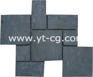 Chinese outdoor slate stepping/paving stone