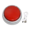 Christmas Gifts red plastic cover silver base M4 USB push button music box