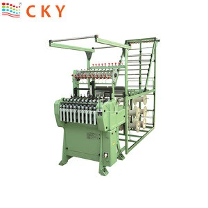 CKY High Quality High Speed Single or Double Nylon Zipper Weaving Machine