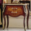 classic design furniture carved wood dressing table french style antique solid wooden frame 5 drawers dresser